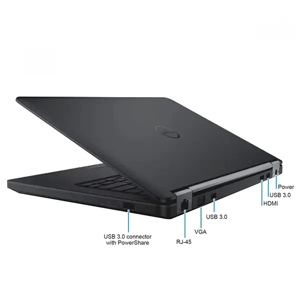 Laptop Dell Latitude E5450, Core i5-5300U, Ram 8GB, SSD 240GB, Màn hình 14" HD