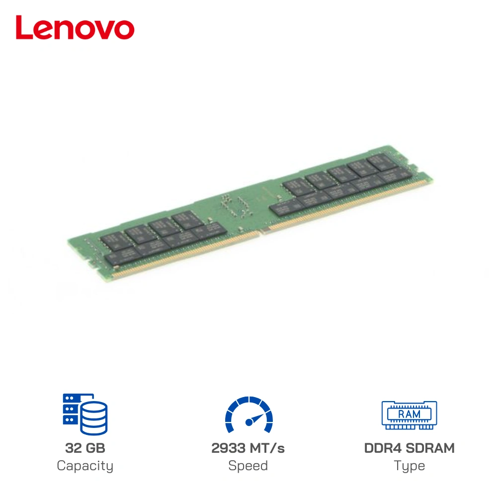 RAM Server Lenovo 32GB 2Rx4 PC4-2933Y-R DDR4 Module R-DIMM REG ECC - 4ZC7A08709/01KR355