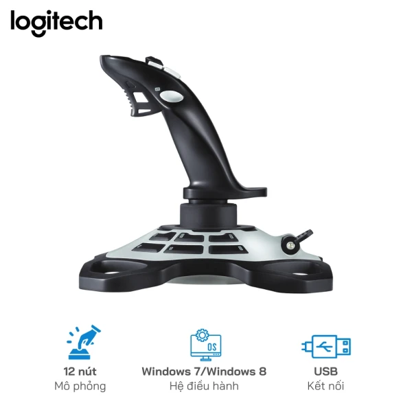 Tay điều khiển game Logitech Extreme 3D PRO