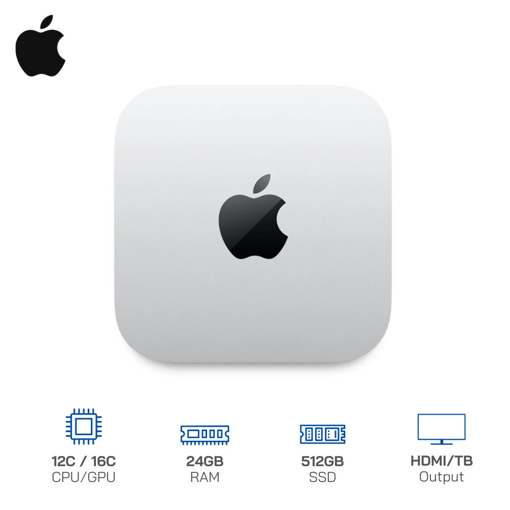 Mac Mini M4 Pro (MCX44SA/A) 12C CPU/16C GPU/24GB RAM/512GB SSD