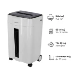 Máy hủy giấy Magitech DM-120C, Hủy Vụn 10-12 Tờ/Lần - Khổ Giấy A4, Tốc độ hủy : 2.0m/min