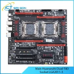 Mainboard Huananzhi Dual T8D - Support 2 CPU - Socket LGA2011-3 - NVME PCIe x4 3.0