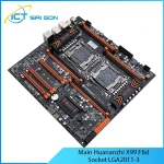 Mainboard Huananzhi X99-F8D - Support 2 CPU - Socket LGA2011-3 - NVME PCIE