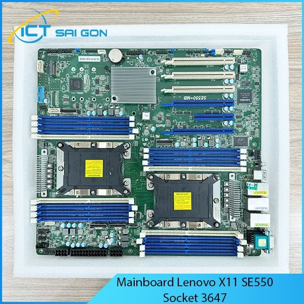 Mainboard Lenovo X11 SE550-MB Support 2CPU Socket 3647 - Hỗ trợ ổ cứng NVMe