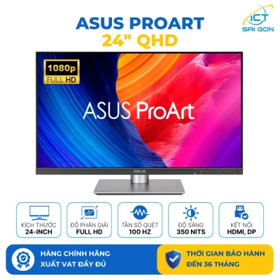Màn hình Đồ hoạ Asus ProArt PA248QFV 24-inch FHD (1920x1200) / IPS WLED /100Hz /350Nits