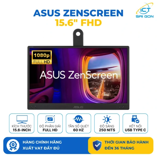 Màn hình di động Asus ZenScreen MB166CR 15.6 inch