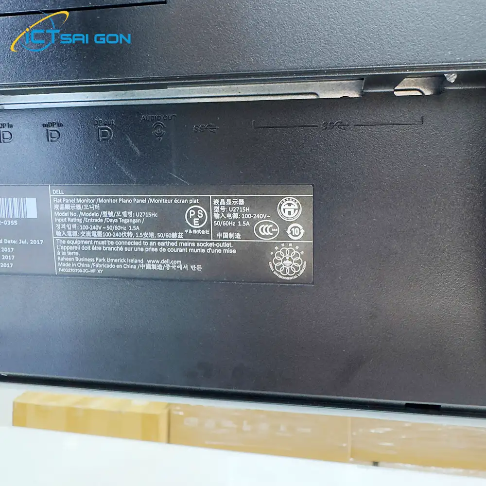 Màn hình Dell U2715H 27 inch QHD (Đã qua sử dụng)