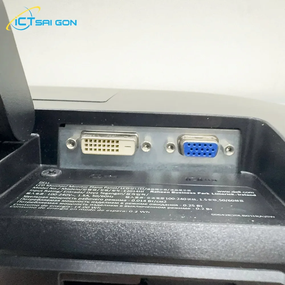 Màn Hình Dell E2014Hf Cũ (98%) - Siêu Bền Bỉ, Chuẩn Hiển Thị Văn Phòng & Camera