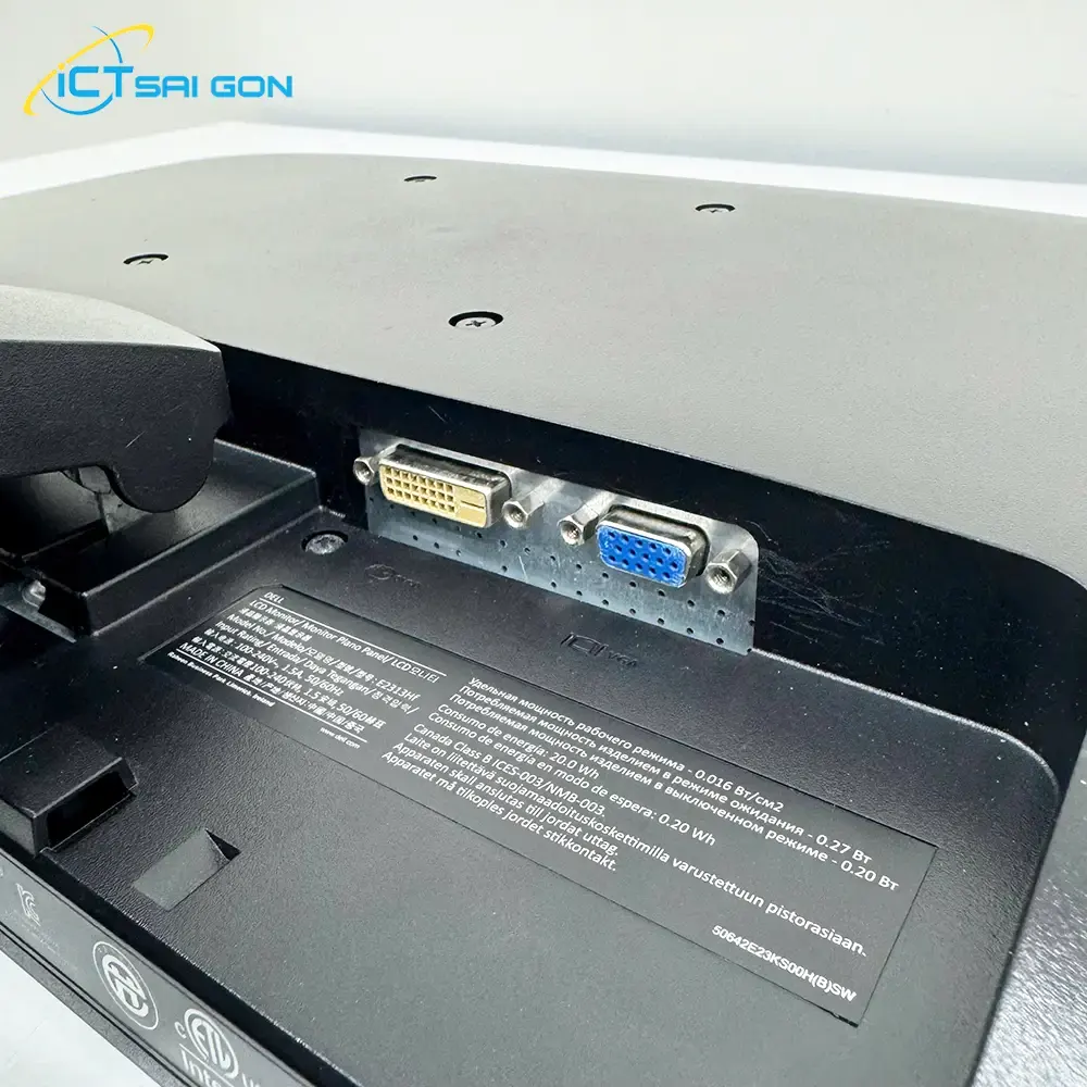 Màn hình Dell E2313Hf 23 inch Cũ (98%) – Chuẩn Doanh Nghiệp, Siêu Bền Bỉ, Tối Ưu Cho Văn Phòng