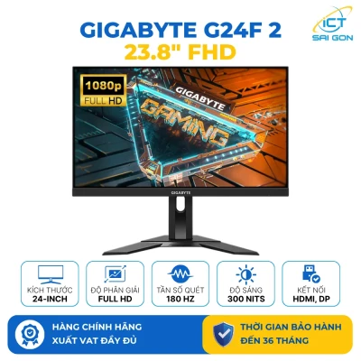 Màn hình GIGABYTE G24F 2 24" IPS 180Hz chuyên game
