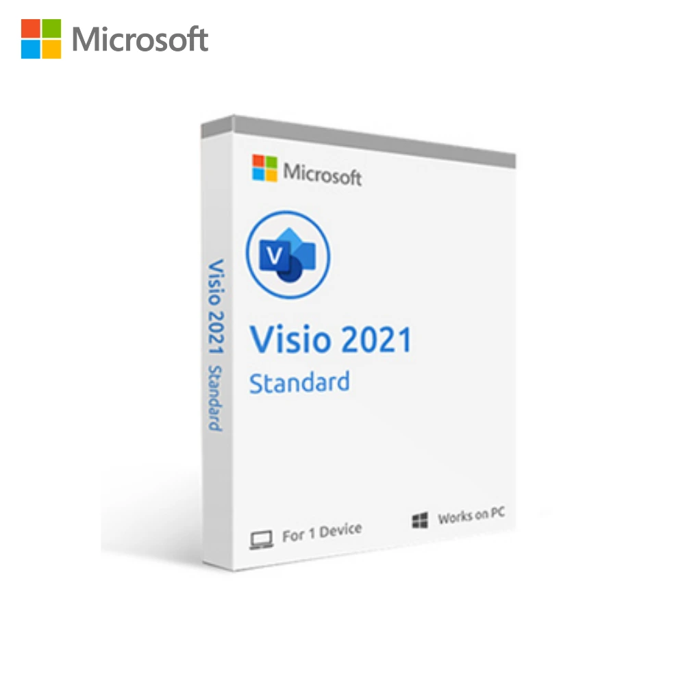 Phần mềm Visio Std 2024 All Lng Retail Online ESD - Key điện tử