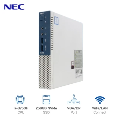Mini PC cũ NEC M710Q Core i7-8750H, Ram 16GB, SSD 256GB NVME, Wifi ( Hàng nhật)