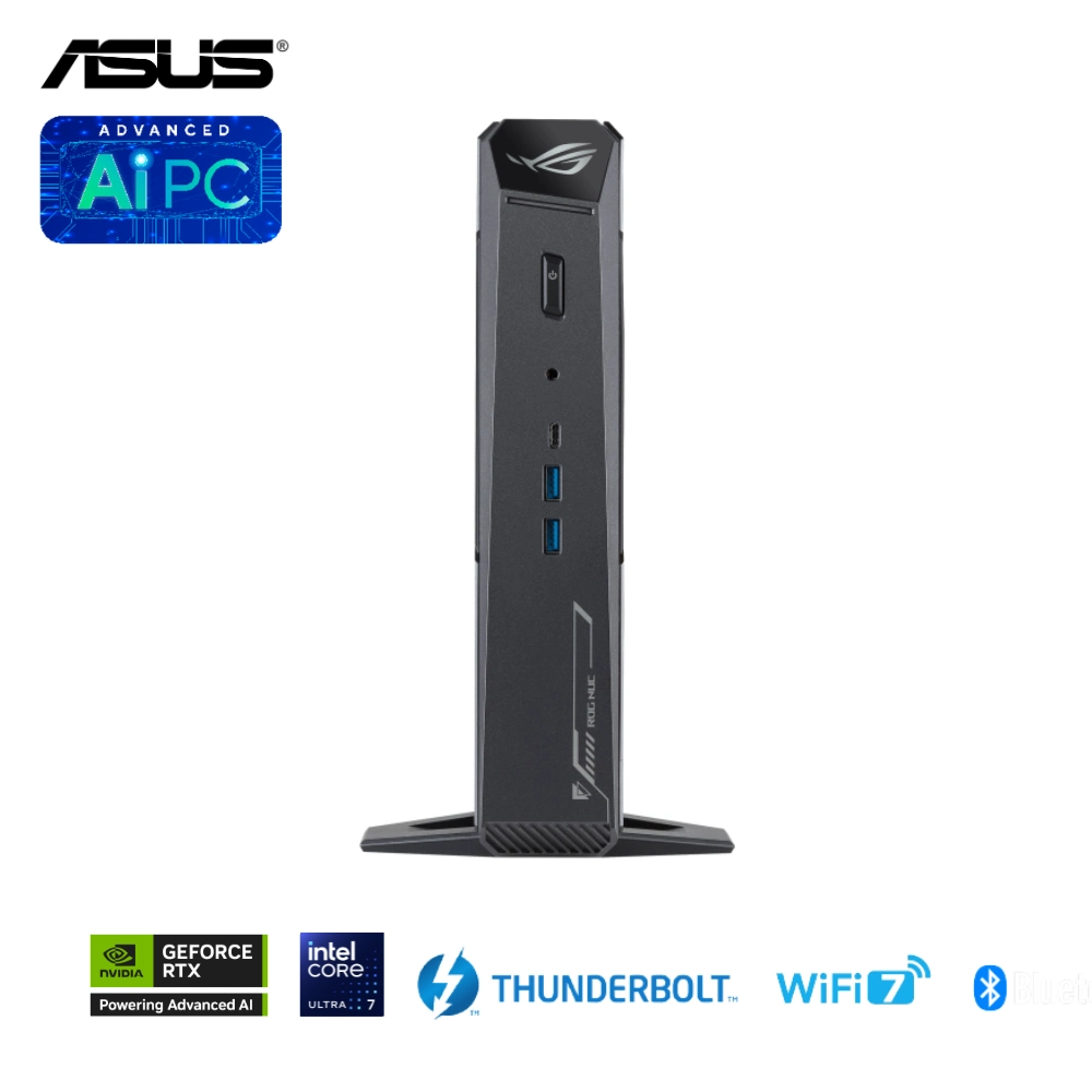 Mini PC Asus NUC ROG RNUC15JNK7X569A0 Intel (U7 255HX)/16GB (2x8GB) DDR5-6400/1TB Gen4 NVMe / Wifi7/ RTX 5060/Win11