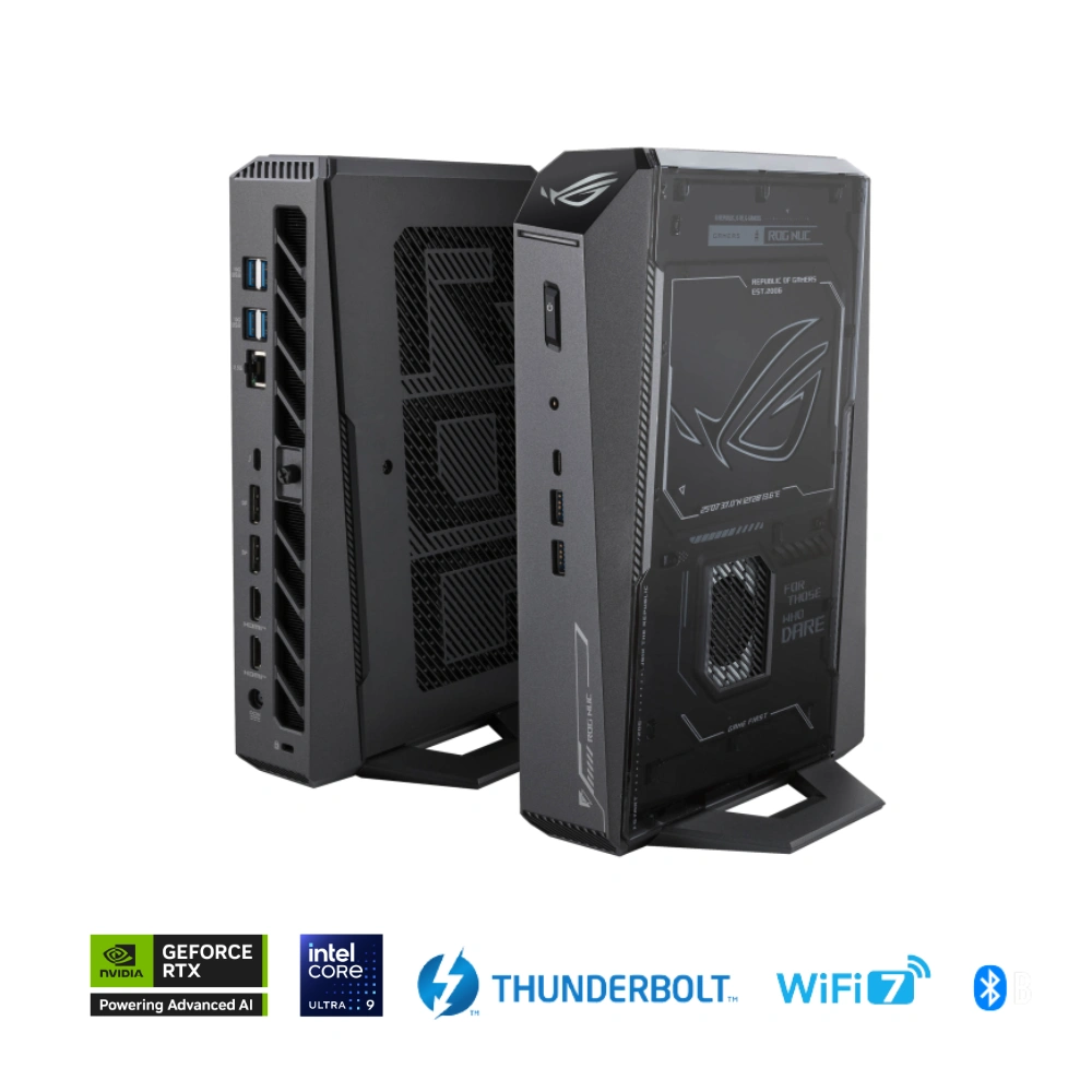 Mini PC Asus NUC ROG RNUC15JNK9X489A4 Intel (U9 275HX)/32GB (2x16GB) DDR5-6400/1TB Gen4 NVMe / Wifi7/ RTX 5070/Win11