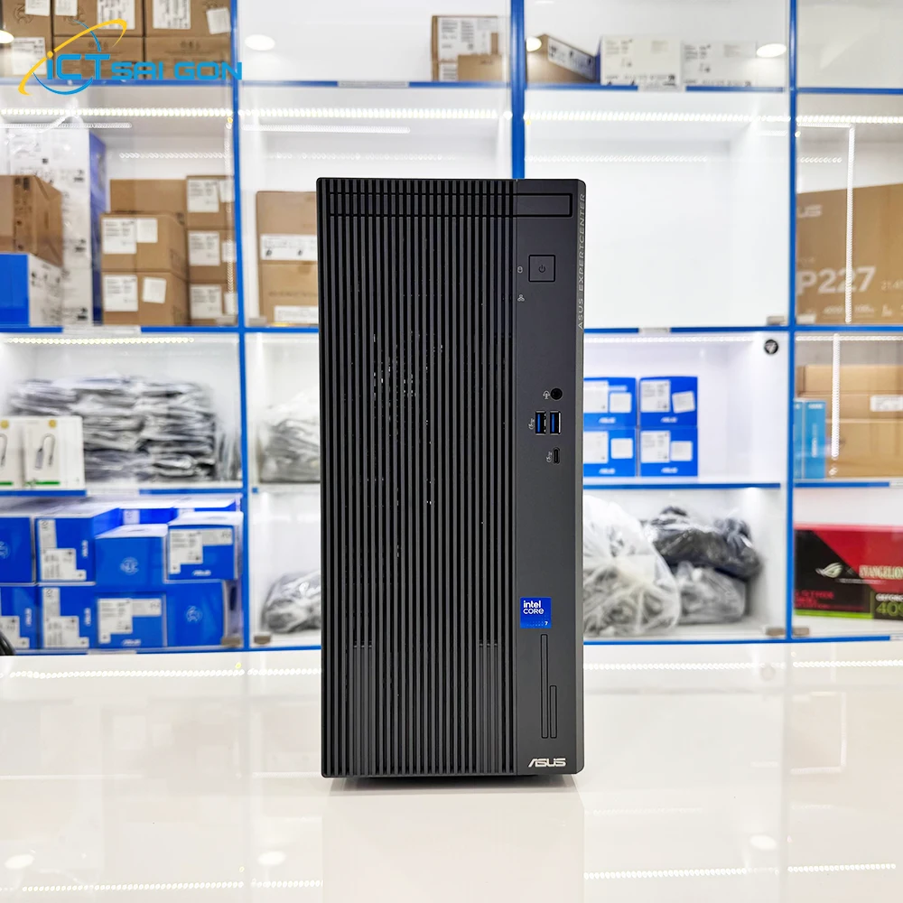 Máy Tính Để Bàn ASUS P500MV Core 7-240H/16GD5/512G-SSD/WiFi 6/KB&M/W11H (P500MV-07240H005W)