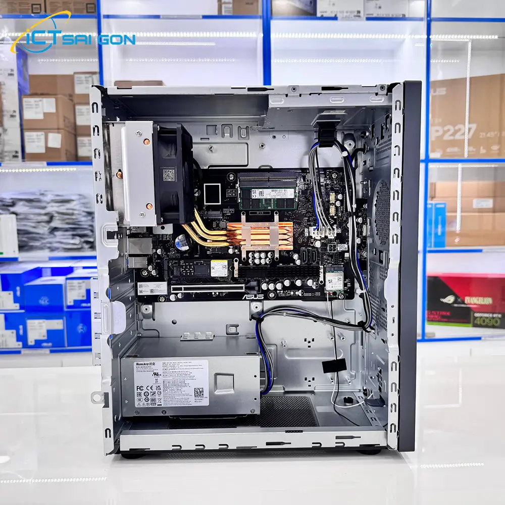 Máy Tính Để Bàn ASUS P500MV Core 7-240H/16GD5/512G-SSD/WiFi 6/KB&M/W11H (P500MV-07240H005W)