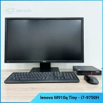 Mini PC ThinkCentre Lenovo M910q Tiny Core i7-8750H, Ram 16GB, SSD 256GB NVME, Wifi / Win 10