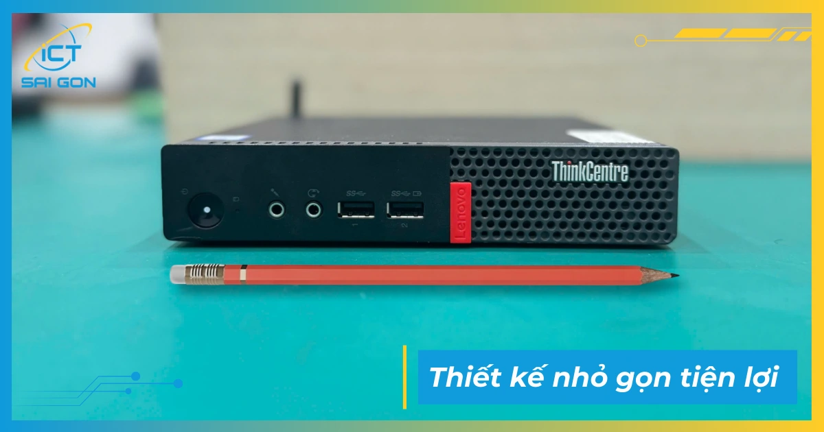 thumbnail image 2 of Lenovo ThinkCentre M910q Tiny Core I5-7500T 2.70GHz 8GB DDR4 - No HDD/OS/Adapter (Used) 2 of 6