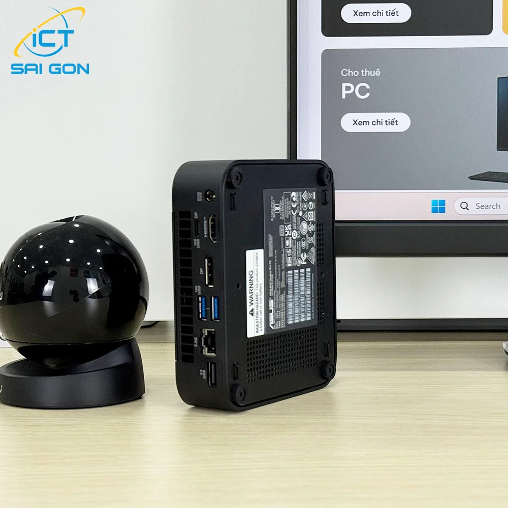 Cho thuê PC Văn Phòng Asus Nuc 14 Essential | Intel N150/ 8GB/256GB/ LCD 21.5" FHD