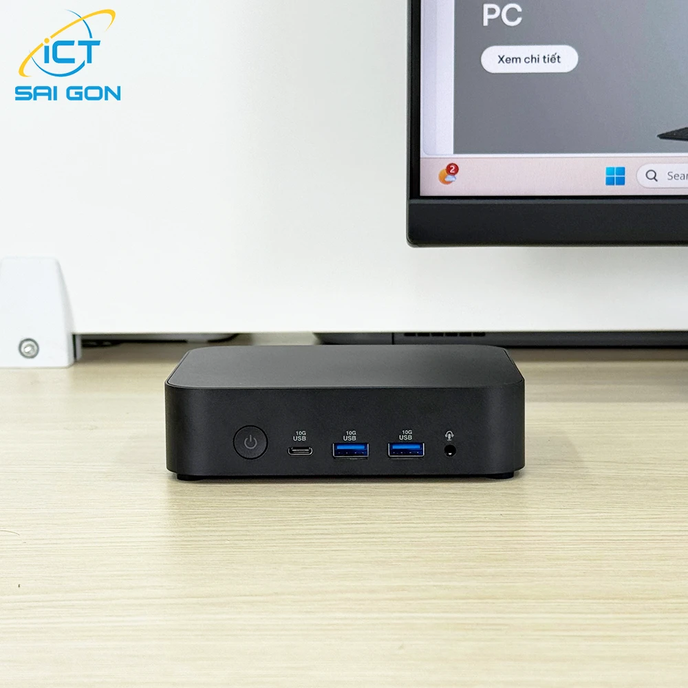 Cho thuê PC Văn Phòng Asus Nuc 14 Essential | Intel N150/ 8GB/256GB/ LCD 21.5" FHD