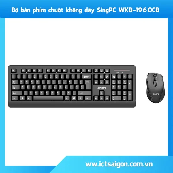 Bộ bàn phím chuột không dây SingPC WKB-1960CB
