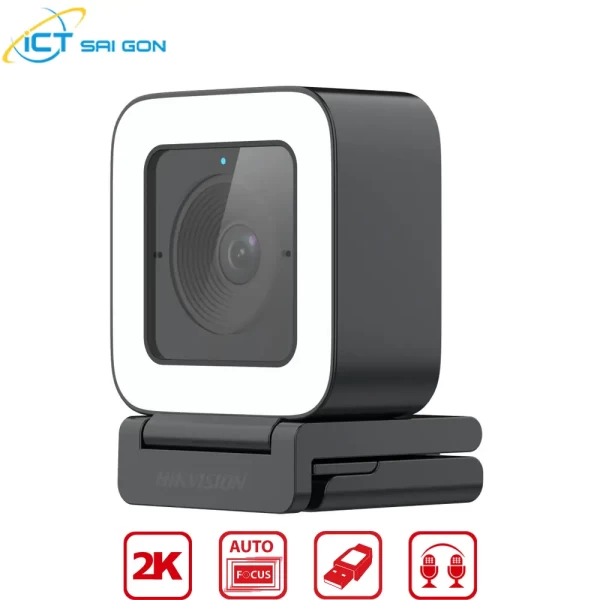 Webcam 2K Hikvision DS-UL4 - Live Streaming Chuyên Nghiệp