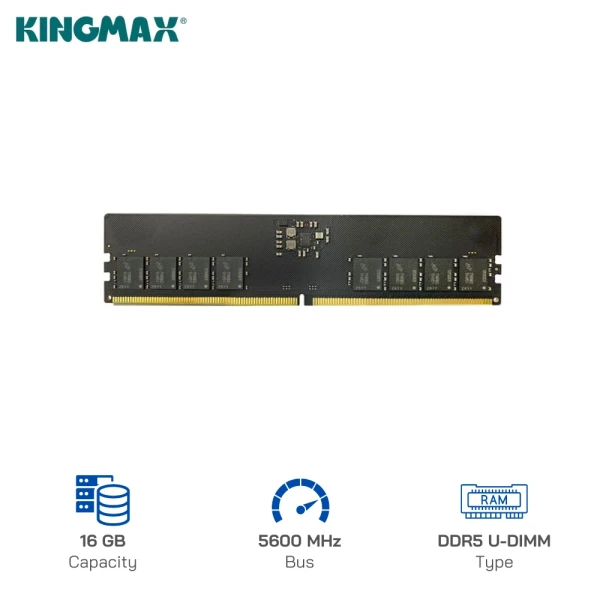 RAM Desktop Kingmax 8GB 5600MHz DDR5 U-DIMM
