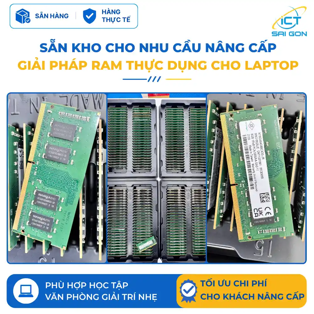 RAM Laptop Nanya 8GB DDR4 3200MHz SO-DIMM (NT8GA64D88CX3S-JR)