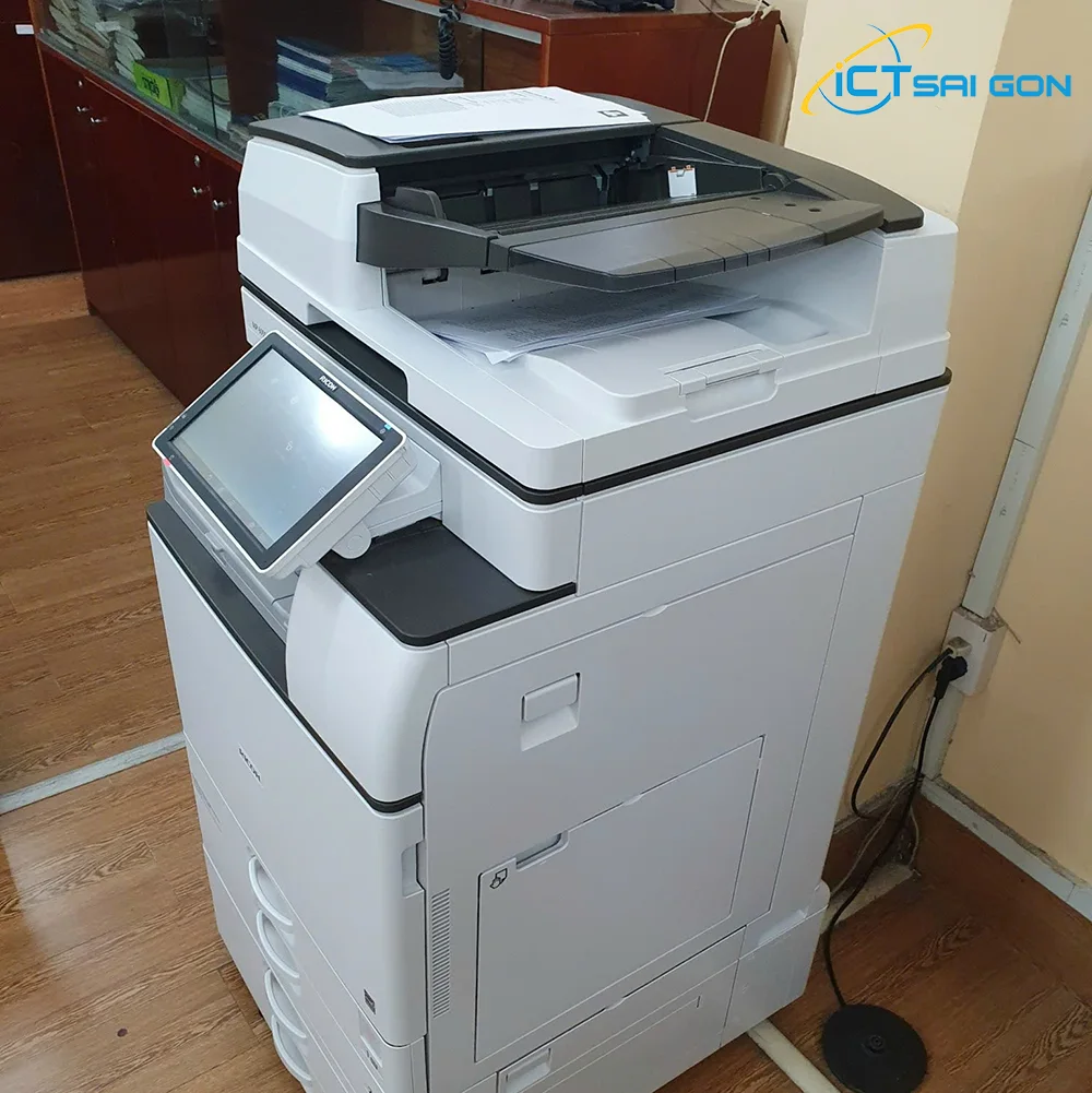 Cho thuê máy photocopy trắng đen Ricoh MP 6055 Tốc độ sao chụp 60 trang/phút