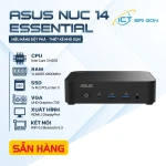 Asus NUC 14 Essential RNUC14MNK3500000 Core3 N355 (8 nhân/ 8 luồng), Ram DDR5/ PCIe® 4.0, Wi-Fi 6 HDMI, Displayport