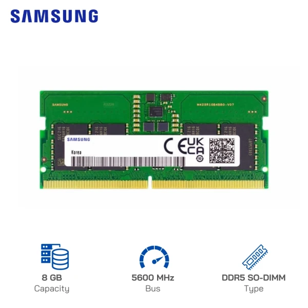 RAM Laptop Samsung 8GB DDR5 SO-DIMM Bus 5600MHz