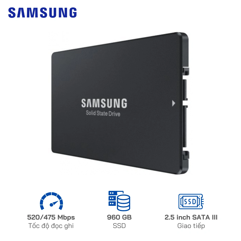 Ổ Cứng SSD Enterprise Samsung PM863 960GB MZ-7LM960