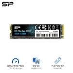 Ổ cứng Silicon Power M.2 2280 PCIe SSD A60 512GB (Tốc độ đọc\ghi: 1800 MB/s - 600 MB/s)