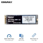 Ổ cứng SSD NVMe Kingmax Zeus PQ3480 256GB M.2 2280 PCIe Gen3 x4 | R/W:2250/1200 Mbps