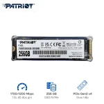 Ổ cứng SSD NVMe Patriot P300 256GB M.2 2280 PCIe Gen3 x4 | R/W:1700/1200 Mbps (P300P256GM28)