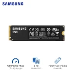 Ổ cứng SSD M2-PCIe 2TB Samsung 990 EVO Plus NVMe | R/W: 7250/6300 Mbps
