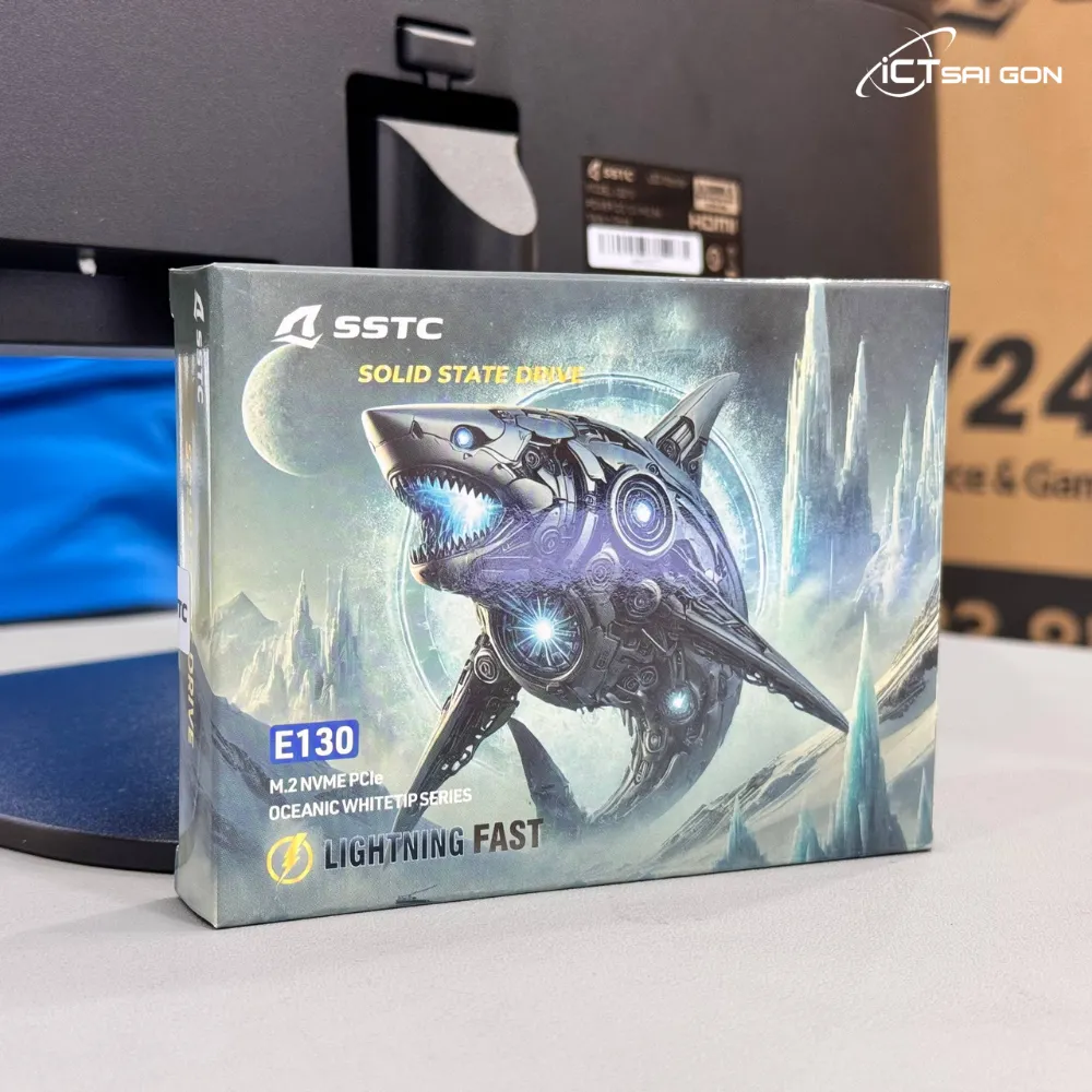 Ổ cứng SSD SSTC Oceanic WhiteIP E130 V2 512GB (Gen 3) | R/W: 3200/1300 Mbps