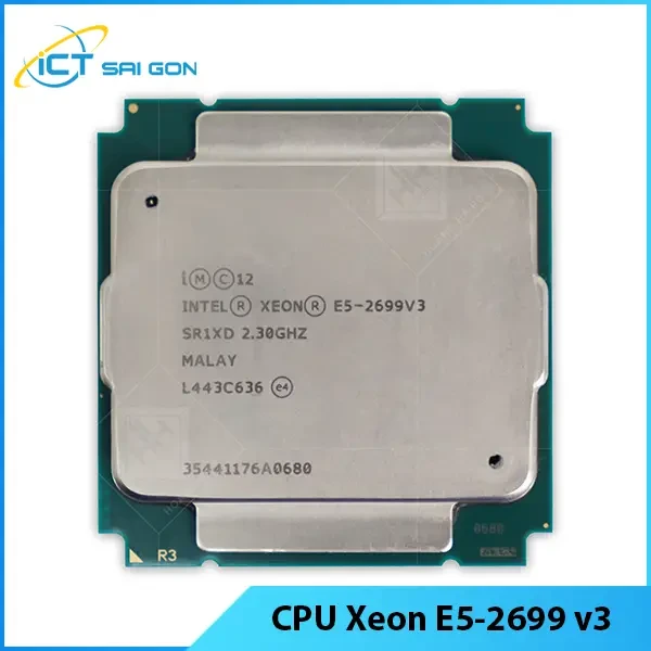 CPU Intel Xeon E5-2699 v3 - 18 nhân, 36 luồng, 45MB Cache - Socket LGA 2011-3