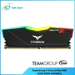 Ram TeamGroup T-Force Delta RGB 16GB DDR4 3600MHz Black/White