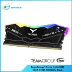 Ram Desktop TeamGroup T-Force Delta RGB 16GB DDR5 6000MHz Black