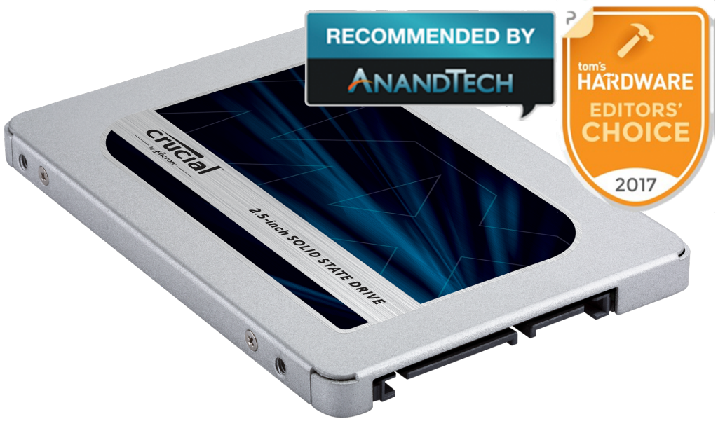 Ổ cứng SSD Crucial MX500 500GB 2.5" SATA 3 - CT500MX500SSD1