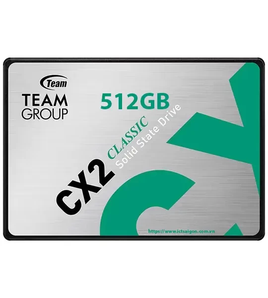 Ổ cứng SSD TeamGroup CX2 512GB 2.5 inch SATA III