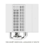 Tản Nhiệt Khí CPU DeepCool ASSASSIN IV WH (White) -  Socket hỗ trợ LGA2066/2011v3/2011/1700/1200/11xx AM4/AM5