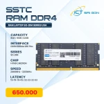 Ram Laptop SSTC DDR4 SO-DIMMM 3200MHz-1.2V 8GB/16GB/32GB