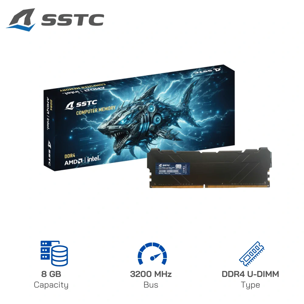 RAM Desktop SSTC DDR4 U-DIMM 3200MHz-1.35V 8GB