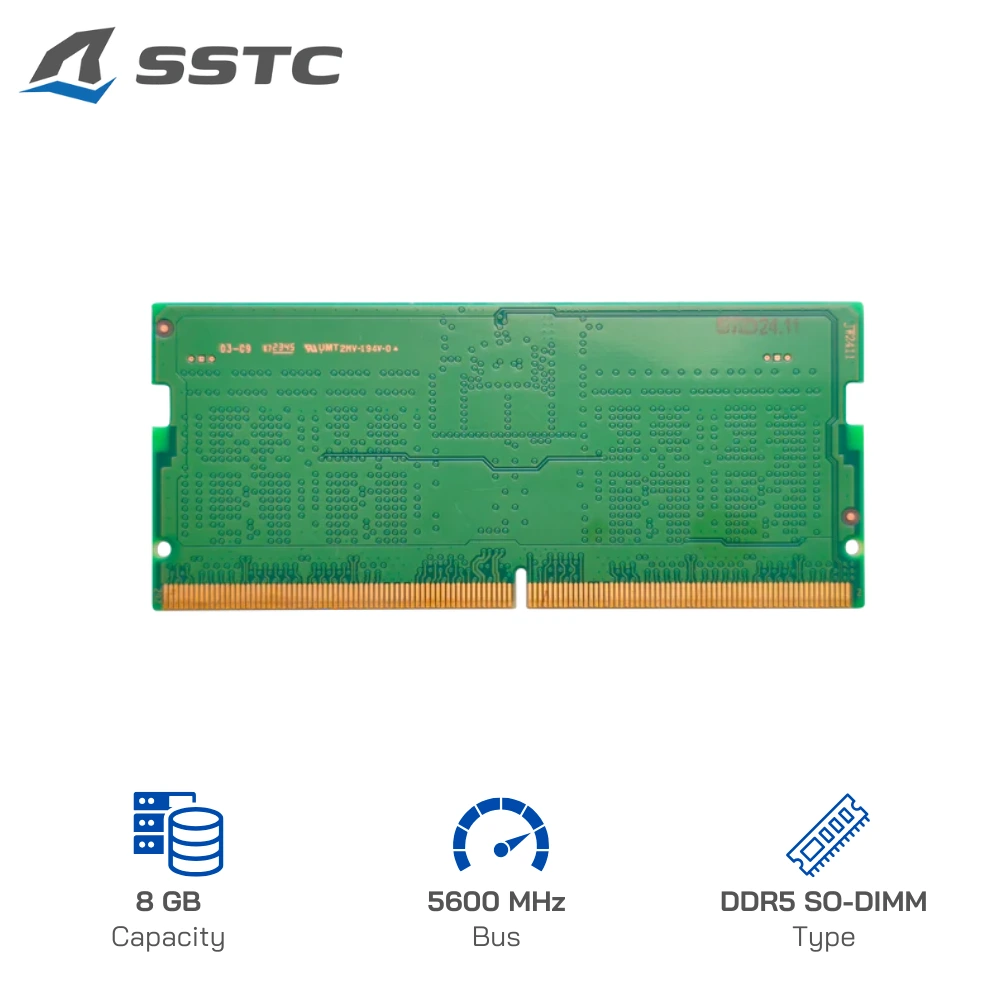 RAM Laptop SSTC 8GB DDR5 SO-DIMM 5600MHz-1.1V Chính hãng