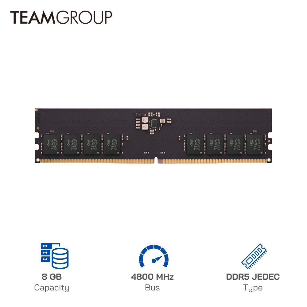 Ram Desktop TeamGroup Elite 8GB DDR5 4800MHz