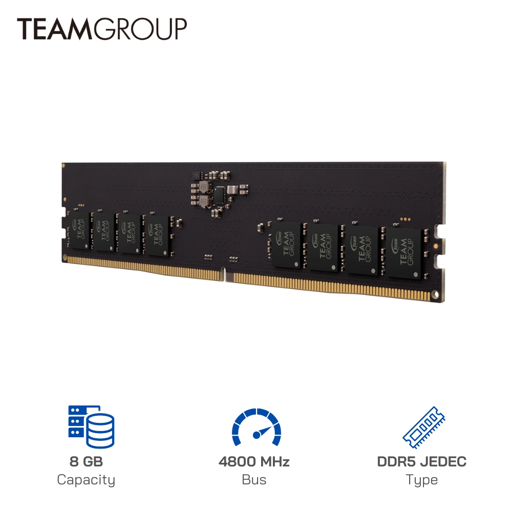 Ram Desktop TeamGroup Elite 8GB DDR5 4800MHz