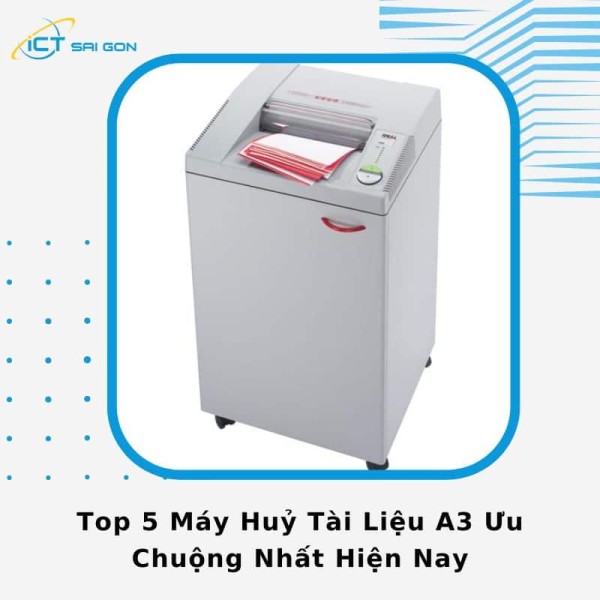 Top 8 Máy Huỷ Tài Liệu A3 Ưa Chuộng Nhất  Hiện Nay