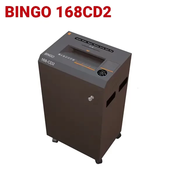 Máy hủy tài liệu Bingo 168-CD2 | Hủy Công Nghiệp